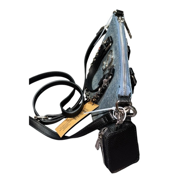 Steve Madden NWT Denim Purse $68 Retail - Picture 4 of 4